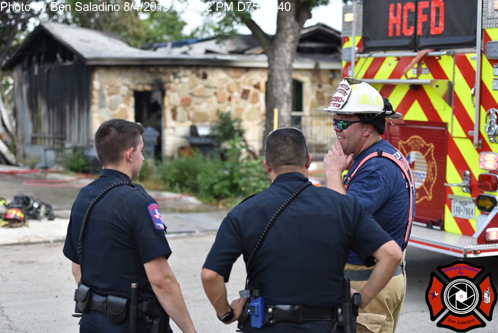 House Fire in Richland Hills Working Photos by Ben Saladino